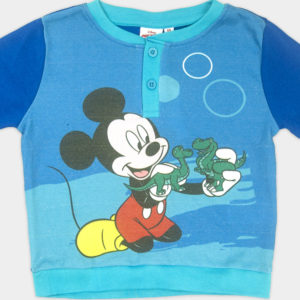 Pijama interlock Mickey Mouse para niño.