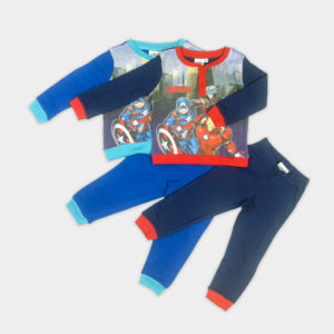 Pijama interlock Vengadores para niño.