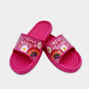 Chanclas Peppa Pig talla 26/27, para niña.