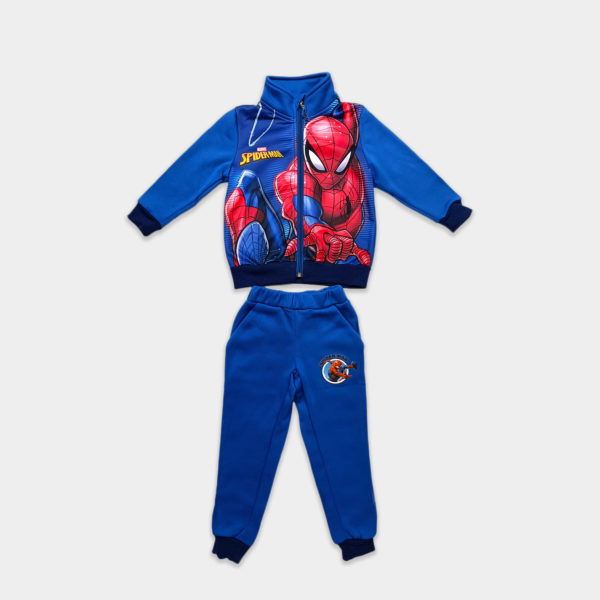 Chándal Spiderman sobre fondo azul, para niño. - Imagen 5