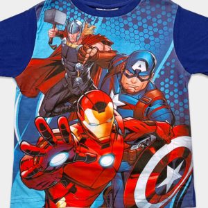 Conjunto de verano Avengers para niño.