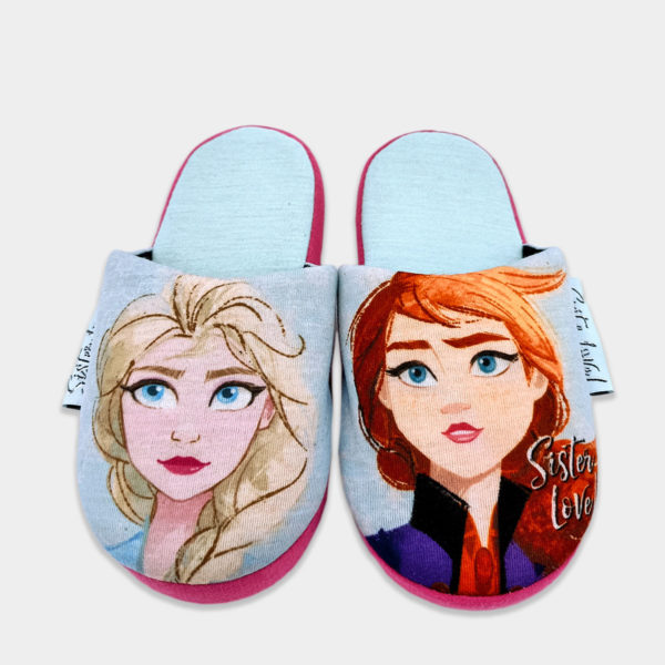 Pantuflas Frozen, talla 27/28, para niña. - Imagen 3