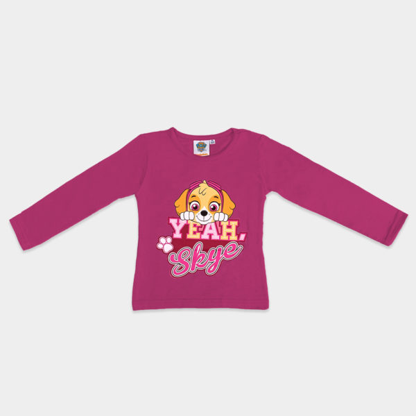 camisetas manga larga Paw Patrol, niña, 3 modelos