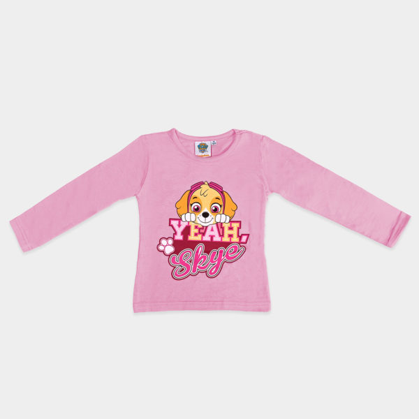 camisetas manga larga Paw Patrol, niña, 3 modelos