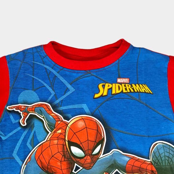 Camiseta manga larga Spiderman, niño