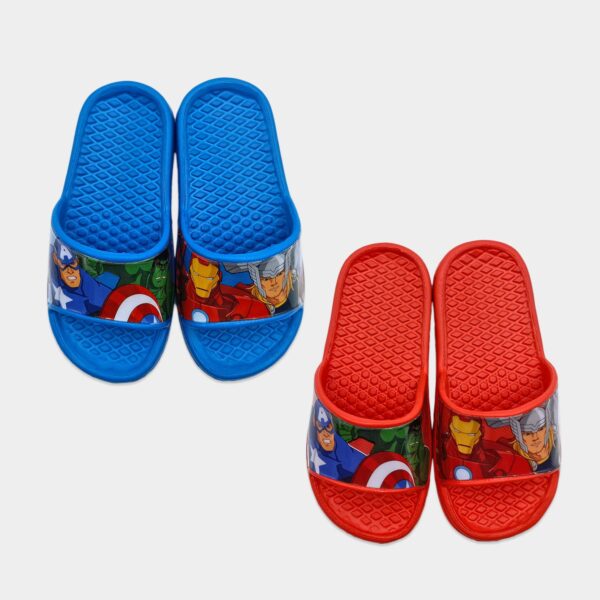 Chanclas de verano Vengadores para niño.