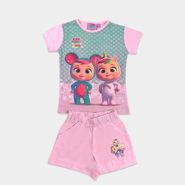 Conjunto de verano Bebés Llorones para niña.