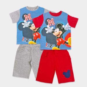 Conjunto de verano Mickey Mouse