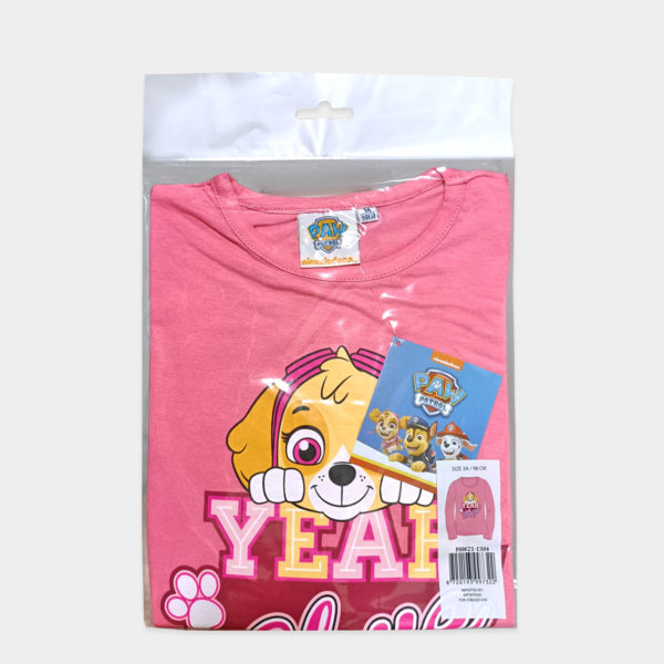 camisetas manga larga Paw Patrol, niña, 3 modelos