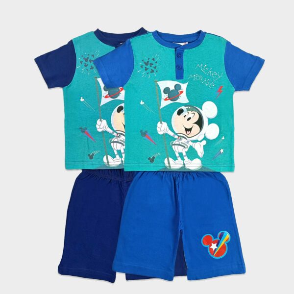 pijama de verano mickey mouse para niño