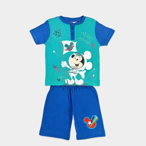 pijama de verano mickey mouse para niño