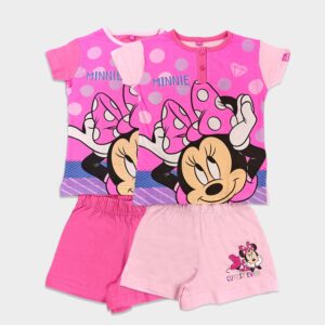 Pijama de verano Minnie Mouse para niña