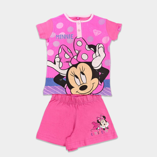 Pijama de verano Minnie Mouse para niña