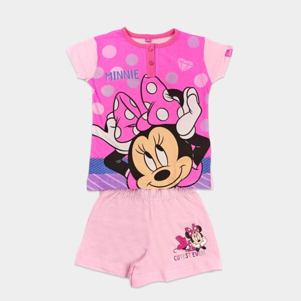 Pijama de verano Minnie Mouse para niña
