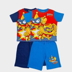 Pijama de verano Superthings para niño