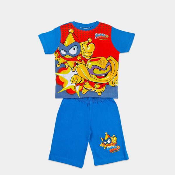 Pijama de verano Superthings para niño