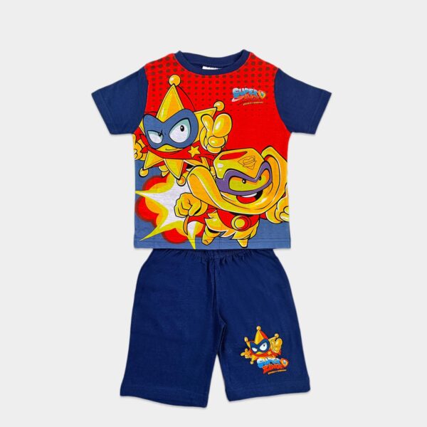 Pijama de verano Superthings para niño