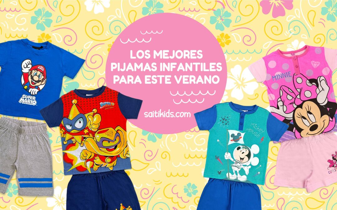 pijamas infantiles de verano-saitikids-2022