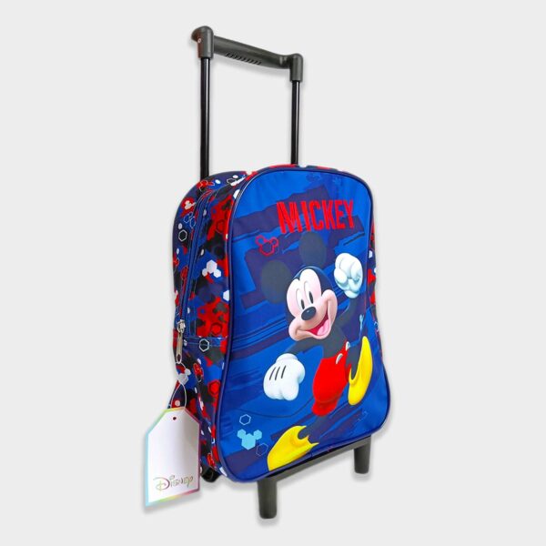 Mochila carrito de Mickey para niño.