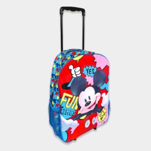 Mochila carrito de Mickey para niño