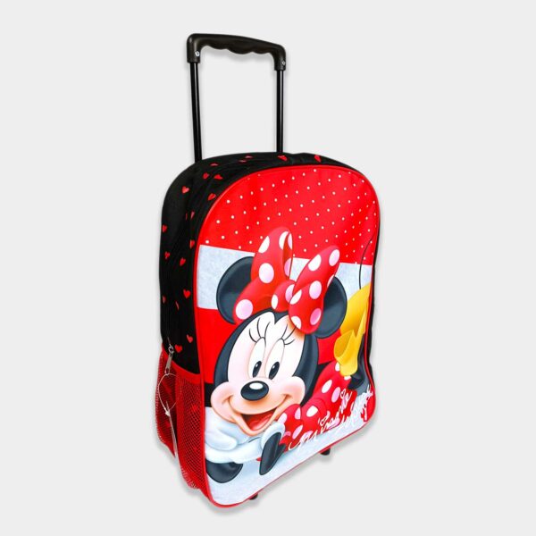 Mochila carrito de Minnie para niña.