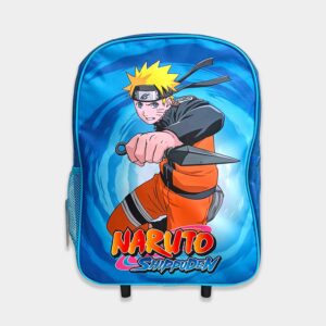 Mochila carrito de Naruto para niño.
