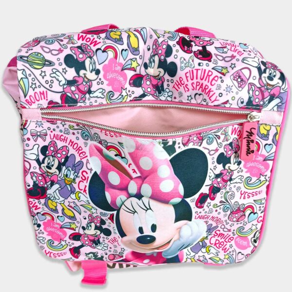 Mochila escolar de Minnie para niña