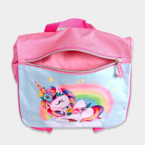 Mochila escolar de Unicornios para niña.