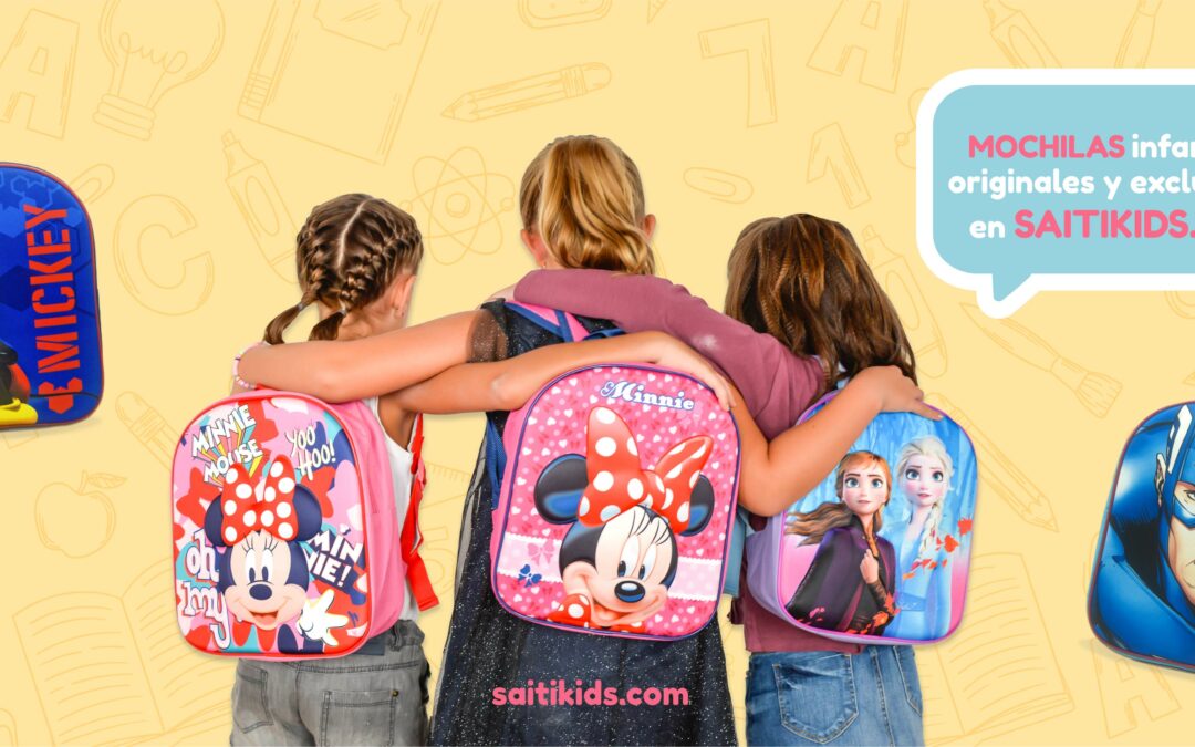 Mochilas infantiles exclusivas y originales para tus peques.