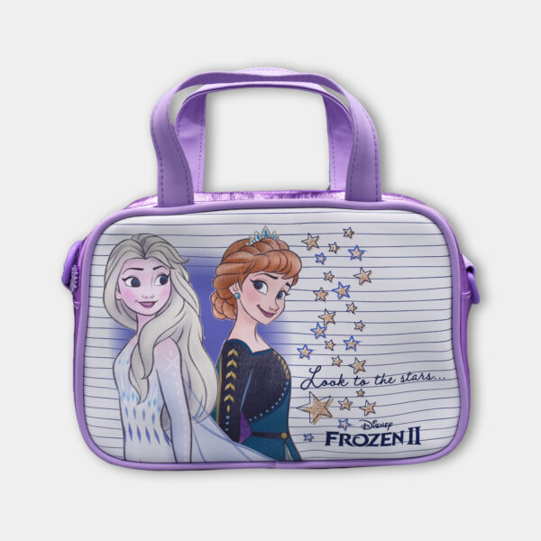 maletin bolsa aseo de mano frozen delante