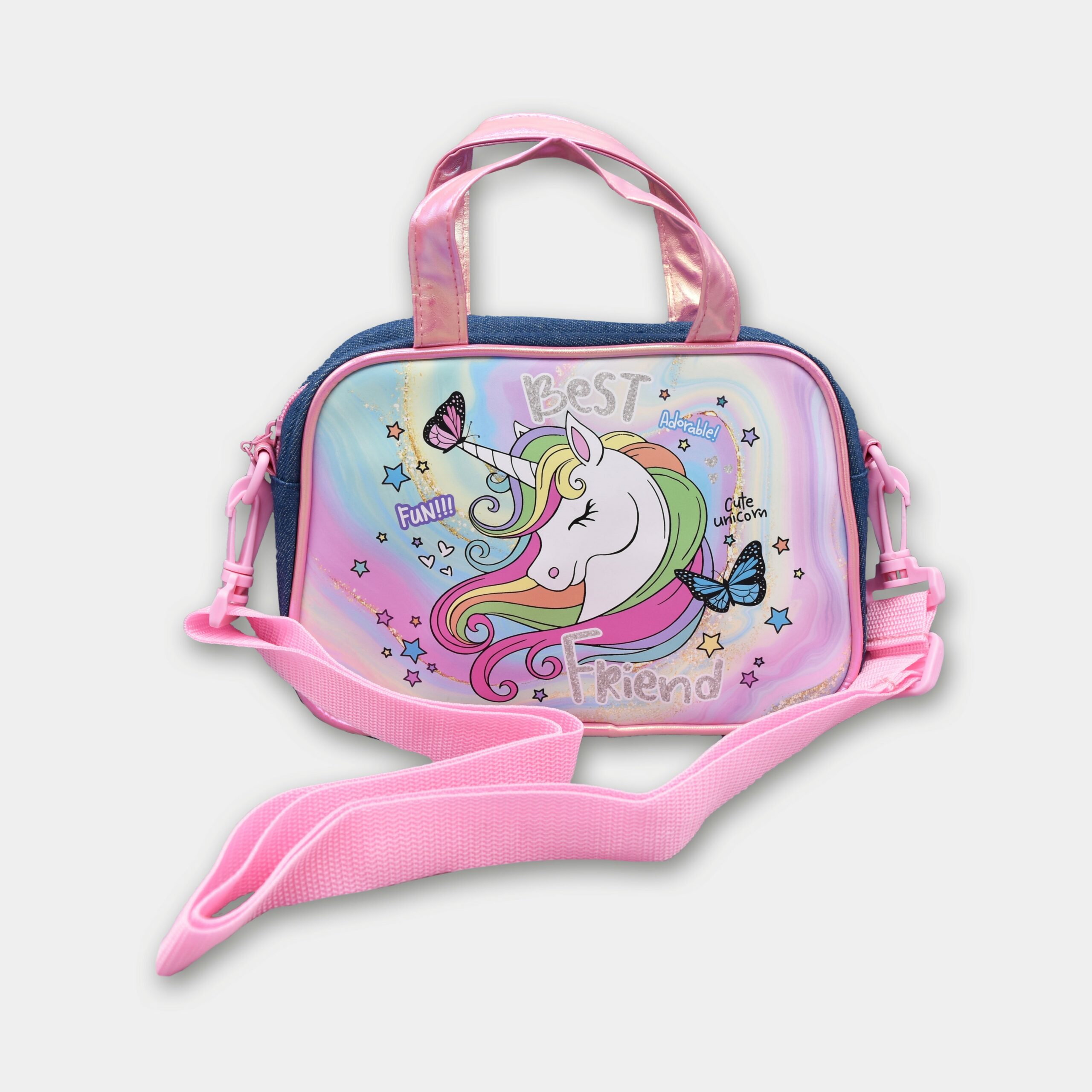 Maletín Bolsa de Aseo Unicornios