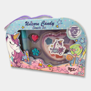 SET MAQUILLAJE INFANTIL UNICORNS CANDY