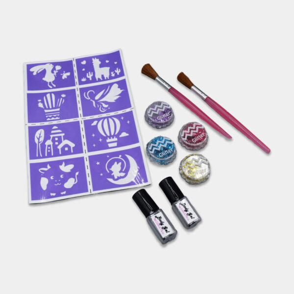 You Go Girl set de Glitter Tatoo - Imagen 2