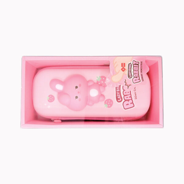 Estuche Escolar Squishy Conejo Rosa Tierno. iiGEN. - Imagen 5
