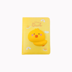 Libreta Escolar Squishy Patito 3D – Tapa Suave y Pastel, 128 Páginas Decoradas. iiGEN 