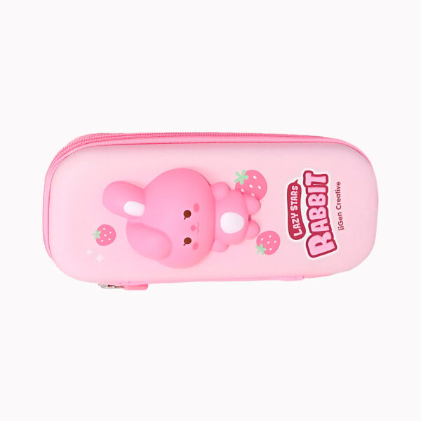 Estuche Escolar Squishy Conejo Rosa Tierno. iiGEN. - Imagen 4