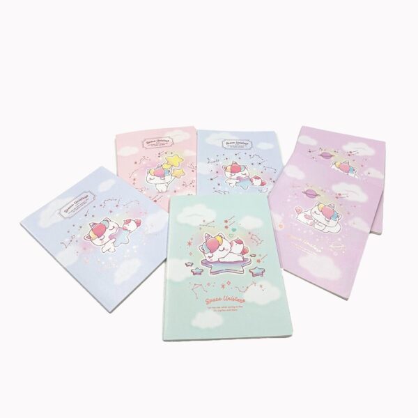Cuadernos de Notas Unicornio – 42 Hojas con Líneas y Diseño Mágico Pastel iiGEN - Imagen 6